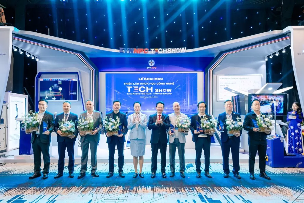 Vina Electric khẳng định năng lực thiết bị điện công nghiệp tại Techshow EVNNPC 2026
